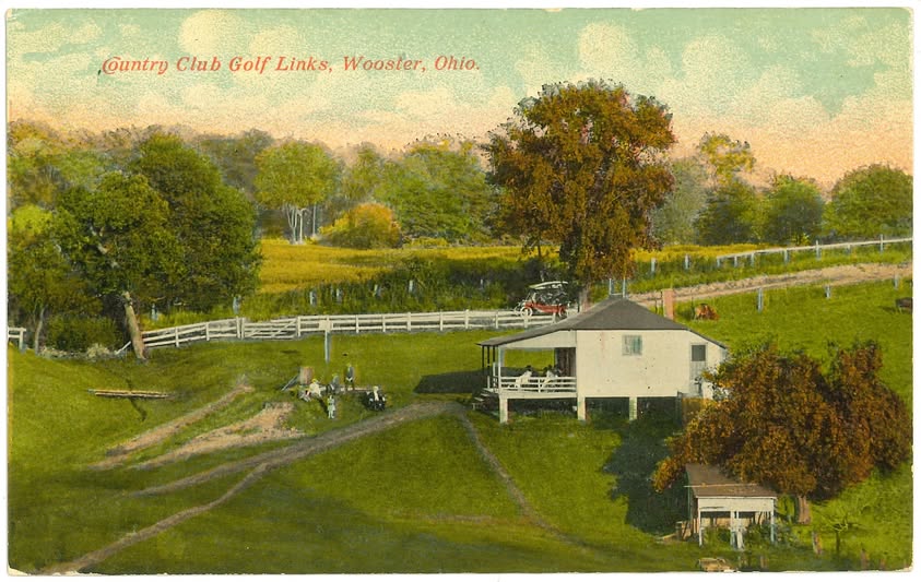 Historic Country Club Golf Links postcard